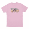 Distractible Cartoon Heads Unisex T Shirt Pink