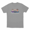 Distractible Simple Cartoon Unisex T Shirt Grey