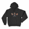 Distractible Trio Bound Unisex Hoodie Black